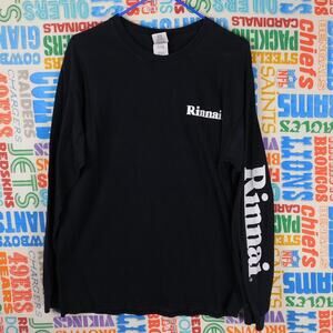 Rinnai New Hampshire Motor Speedway Long Sleeve T Shirt Size L Double Sided